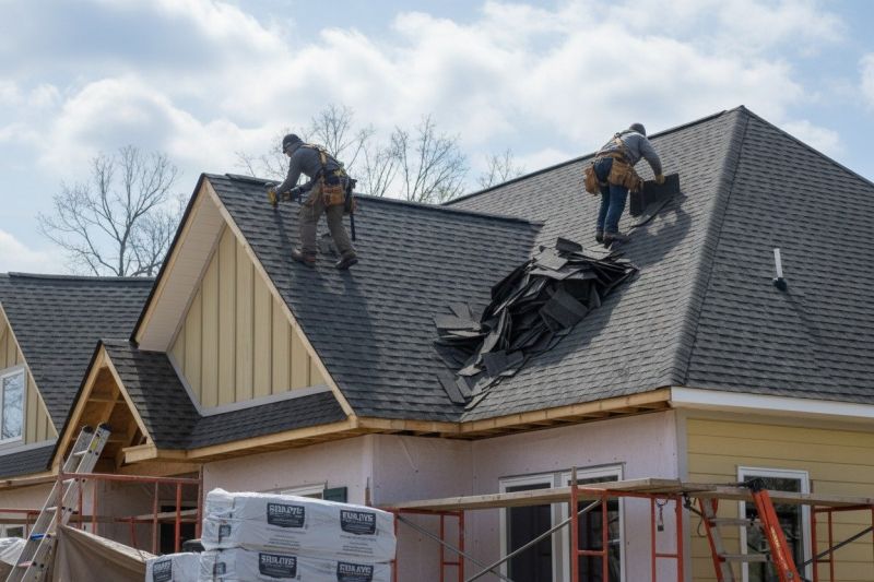 Damaged Roof Replacement