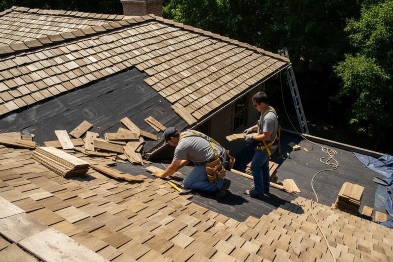 Wood Shake Roof Repair